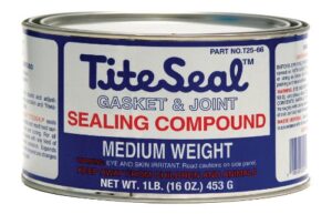 titeseal by gunk t2566 medium weight sealing compound - 1 lb.