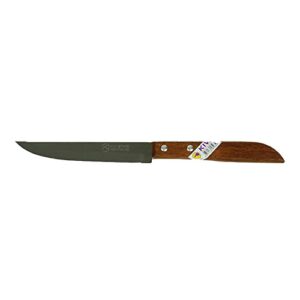 kiwi stainless steel, wood handle kitchen knife # 501