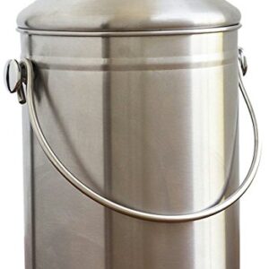 Natural Home WP77 SS Compost Bin /1.3 gallon