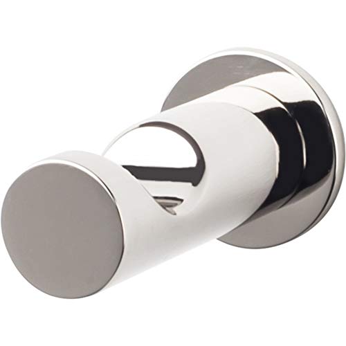 Top Knobs HOP1-PN Hopewell Bath Single Hook Polished Nickel