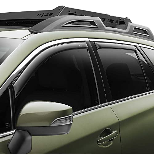 Auto Ventshade [AVS] In-Channel Ventvisor | 2011 - 2021 Jeep Grand Cherokee (Excludes Grand Cherokee L) - Smoke, 4 pc. | 194252