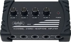cad audio ha4 4-channel stereo headphone amplifier