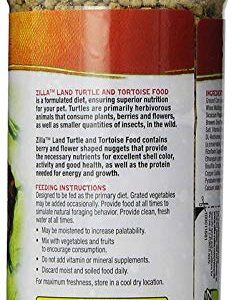 Zilla Land Turtle and Tortoise Extruded Food Pellets 6.5 Ounces