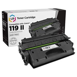 ld products compatible toner cartridge replacement for canon 119 hy (black) compatible with lbp251dw, lbp253dw, lbp6300dn, lbp6650dn, lbp6670dn, m6160dw, mf414dw, mf416dw, mf419dw, mf5850dn