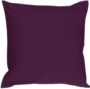 pillow dÉcor caravan cotton purple 18x18 throw pillow