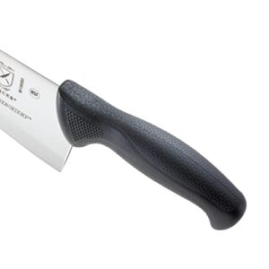 Mercer Culinary M18000 Millennia Black Handle, 8-Inch Wide Hollow Ground, Chef's Knife