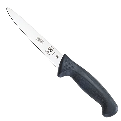 Mercer Culinary M23306 Millennia Black Handle, 6-Inch, Utility Knife