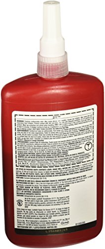 Loctite 88441 271 Threadlockers, High Strength, 250 mL, 1 in Thread, Red