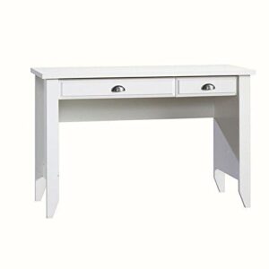 sauder shoal creek computer desk, soft white finish