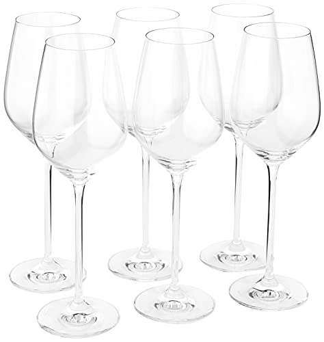 Schott Zwiesel Tritan Crystal Glass Fortissimo Stemware Collection White Wine Glass, 13.7-Ounce, Set of 6