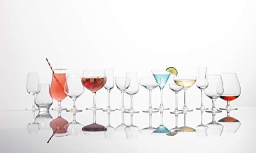 Schott Zwiesel Basic Bar Designed by World Renowned Mixologist Charles Schumann Tritan Crystal Glass Cocktail Cup, 8.8-Ounce, Set of 6