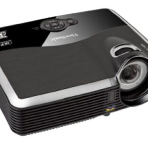 View Sonic PJD5353 1080p Front Projector, 300 Inches - Black