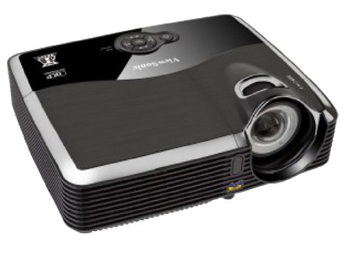 View Sonic PJD5353 1080p Front Projector, 300 Inches - Black