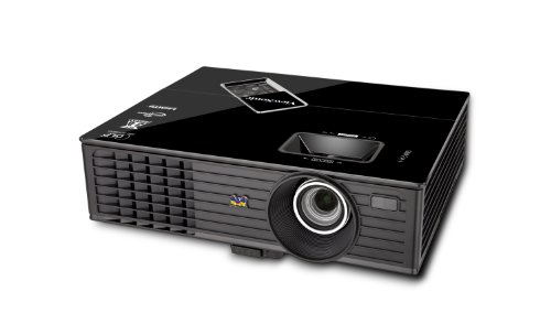 View Sonic PJD6223 XGA Front Projector, 300 Inches - Black