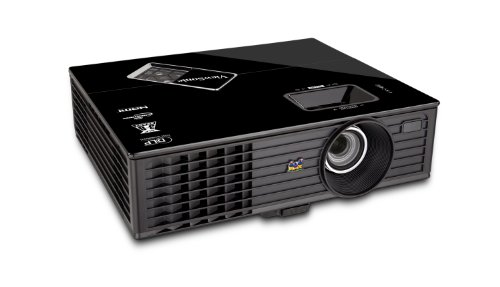 View Sonic PJD6223 XGA Front Projector, 300 Inches - Black