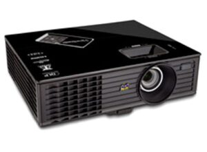 view sonic pjd6553w 1080p front projector, 300 inches - black