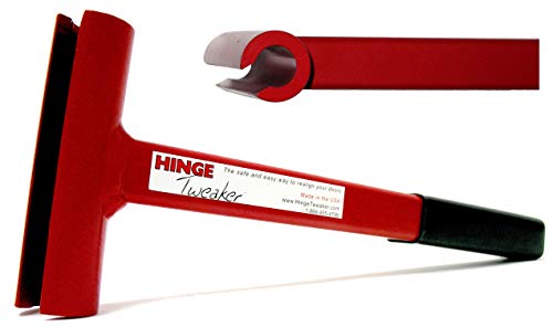 Hinge Tweaker Red Standard Weight Size for .134 Gauge Commercial Door Hinge Adjustment Tool/Hinge Bender