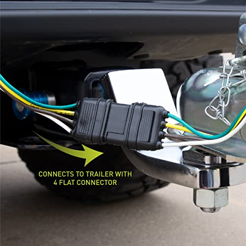 Hopkins Towing Solutions 11140735 Plug-In Simple Vehicle to Trailer Wiring Kit, Black