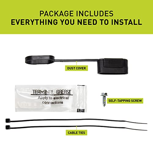 Hopkins Towing Solutions 11140735 Plug-In Simple Vehicle to Trailer Wiring Kit, Black