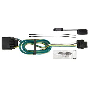 hopkins towing solutions 11140665 plug-in simple vehicle to trailer wiring kit, black