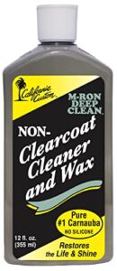 california custom m-ron deep clean 12 oz