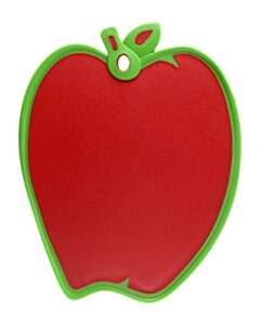 dexas 473 apple shape cutting/serving board, red