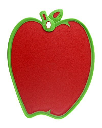 Dexas 473 Apple Shape Cutting/Serving Board, Red