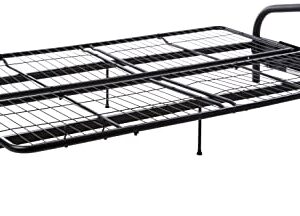 DHP Vermont Metal Futon Frame, Classic Design, Full Sized - Black