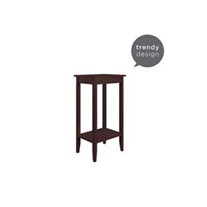 DHP Rosewood Tall End Table