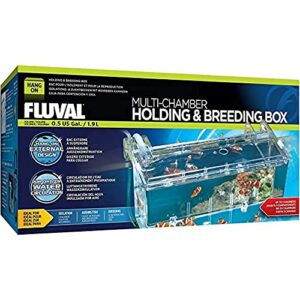 fluval multi-chamber holding and breeding box, large – up to 3 separate housing compartments