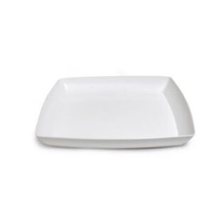 maryland plastics, inc plastic tray-12 | white | simply squared | 1 pc. tray, 12