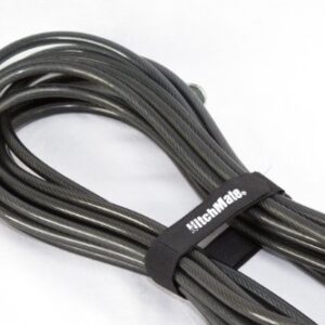 Heininger HitchMate 4084 QuickCinch Black 21" hook and loop Soft Strap, (Pack of 10)