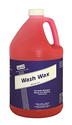 Granitize S-3 Auto Wash and Wax with Carnauba - 1 Gallon