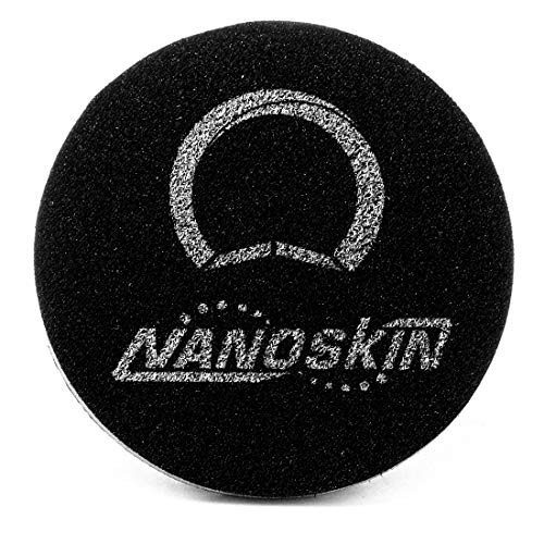 Nanoskin AUTOSCRUB 6" Surface Prep Pad Medium Grade- Patented Clay Bar Replacement Tool to Remove Embedded Contaminants Before Wax & Coating | Safe for Painted Surface, Glass, Plastic, Metal & More