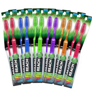 reach crystal clean toothbrush firm (pack of 12)