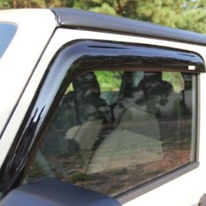 Rugged Ridge | Window Rain Deflectors | 11351.11 | Fits 2007-2018 Jeep Wrangler JK