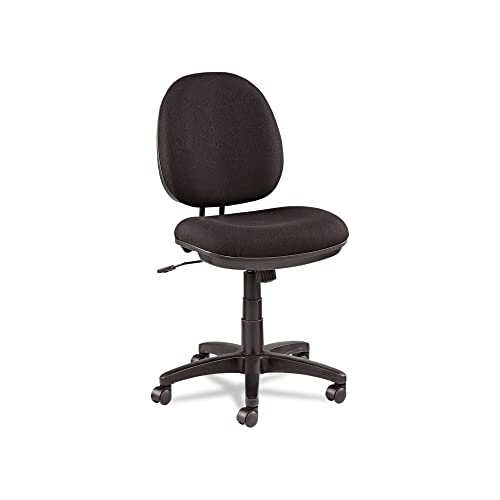 Alera ALEIN4811 Interval Series 18.42 in. to 23.46 in. Seat Height Swivel/Tilt Task Chair - Black