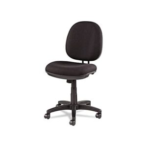 Alera ALEIN4811 Interval Series 18.42 in. to 23.46 in. Seat Height Swivel/Tilt Task Chair - Black