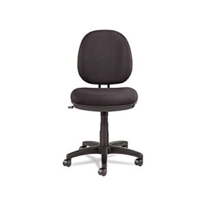 Alera ALEIN4811 Interval Series 18.42 in. to 23.46 in. Seat Height Swivel/Tilt Task Chair - Black