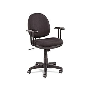 Alera ALEIN4811 Interval Series 18.42 in. to 23.46 in. Seat Height Swivel/Tilt Task Chair - Black