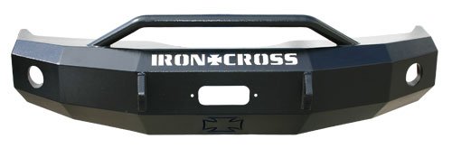 Iron Cross Automotive 22-315-03 Heavy Duty Front Bumper with Push Bar for 2003 to 2006 GMC Sierra 1500