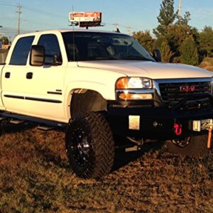 Iron Cross Automotive 22-315-03 Heavy Duty Front Bumper with Push Bar for 2003 to 2006 GMC Sierra 1500