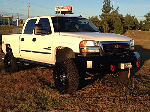 Iron Cross Automotive 22-315-03 Heavy Duty Front Bumper with Push Bar for 2003 to 2006 GMC Sierra 1500