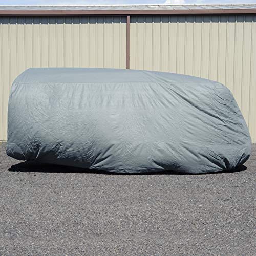 Budge Class B RV Cover Fits Class B RVs up to 21' 6" Long (Gray, Polypropylene), 260" L x 84" W x 96" H (RVRB-22)