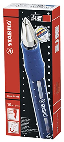 Ballpoint -STABILO Exam Grade Black Box of 10