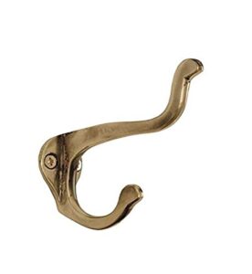 nostalgic warehouse schoolhouse coat hook, antique brass, 702312