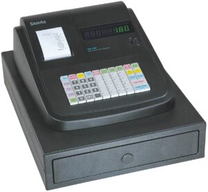 sam4s electronic cash register (er-180)