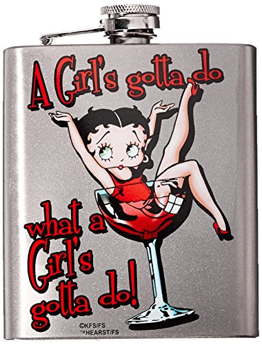 Spoontiques Betty Boop Hip Flask