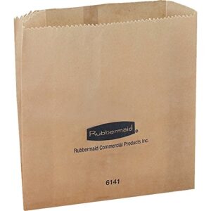 rcp614100 - rubbermaid waxed receptacle bag by rubbermaid commercial
