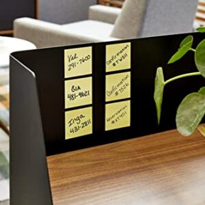 Post-it Super Sticky Notes, 2x2 in, 8 Pads, 2x the Sticking Power, Canary Yellow, Recyclable (622-8SSCY)